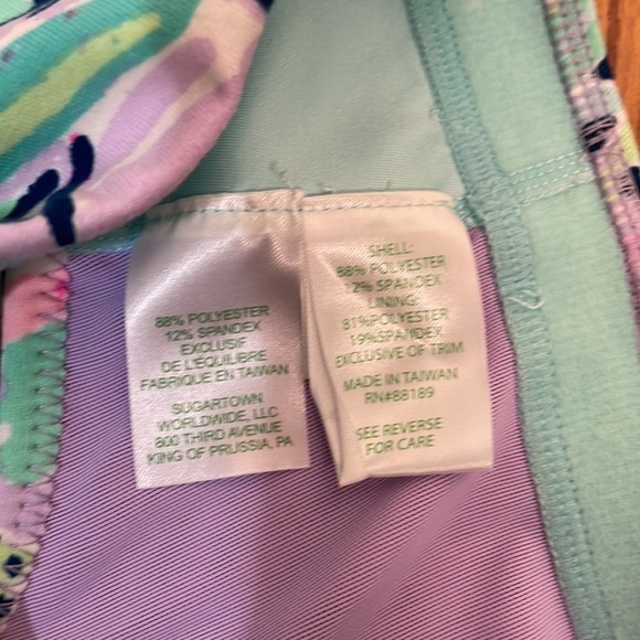 Lilly Pulitzer Luxletic Jaydea Sports Bra XS colorful athletic - Picture 5 of 7